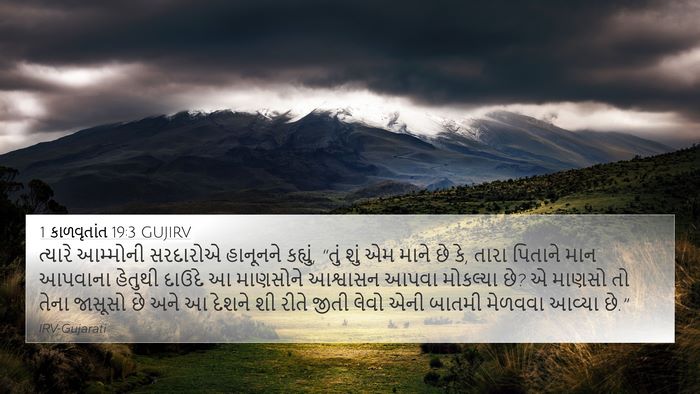 1 કાળવૃતાંત 19:3 GUJIRV Bible Verse Image