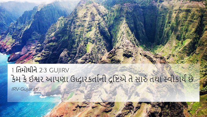 1 તિમોથીને 2:3 GUJIRV Bible Verse Image