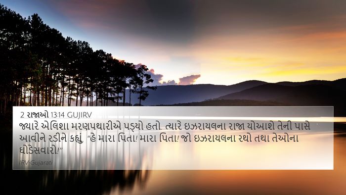 2 રાજાઓ 13:14 GUJIRV Bible Verse Image