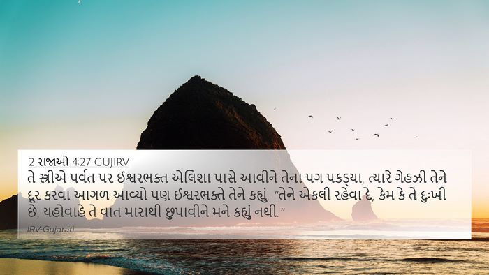 2 રાજાઓ 4:27 GUJIRV Bible Verse Image