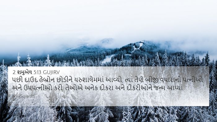2 શમુએલ 5:13 GUJIRV Bible Verse Image