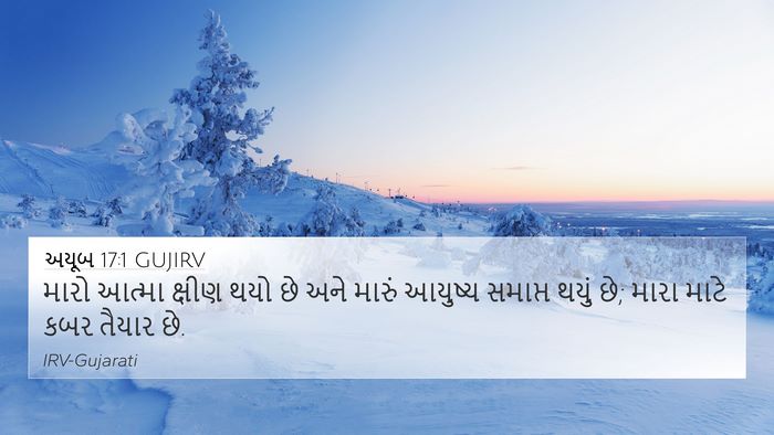 અયૂબ 17:1 GUJIRV Bible Verse Image