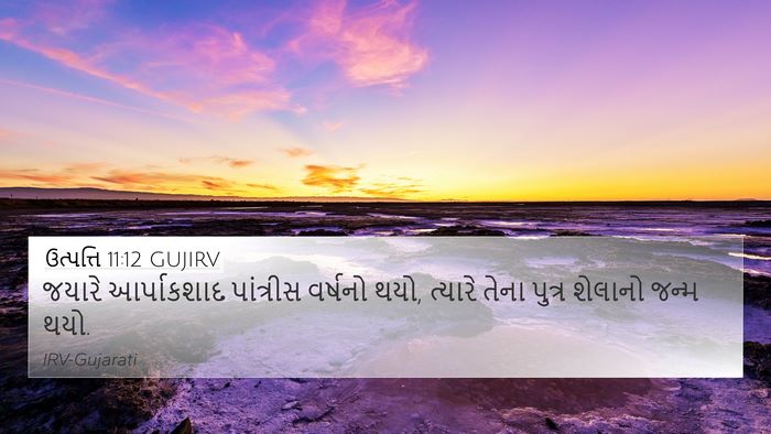 ઉત્પત્તિ 11:12 GUJIRV Bible Verse Image