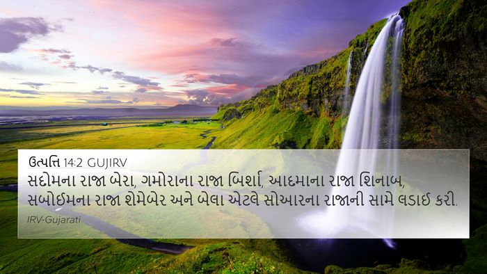 ઉત્પત્તિ 14:2 GUJIRV Bible Verse Image