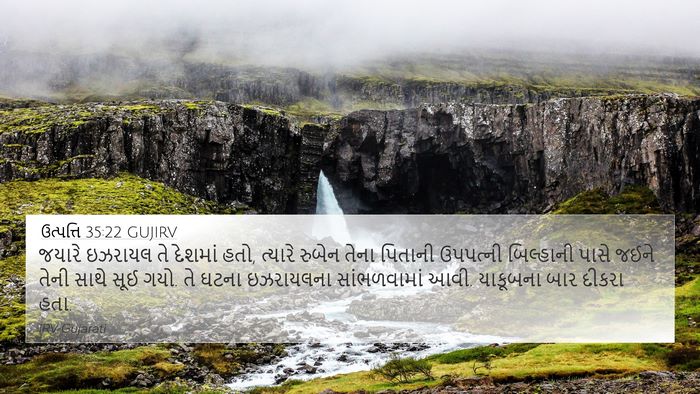ઉત્પત્તિ 35:22 GUJIRV Bible Verse Image