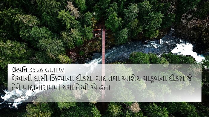 ઉત્પત્તિ 35:26 GUJIRV Bible Verse Image
