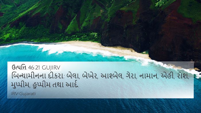 ઉત્પત્તિ 46:21 GUJIRV Bible Verse Image