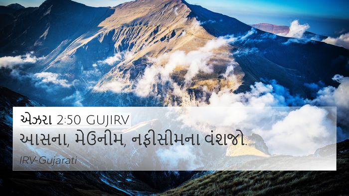 એઝરા 2:50 GUJIRV 4K Wallpaper - આસના, મેઉનીમ, - 4K Wallpaper Bible Verse