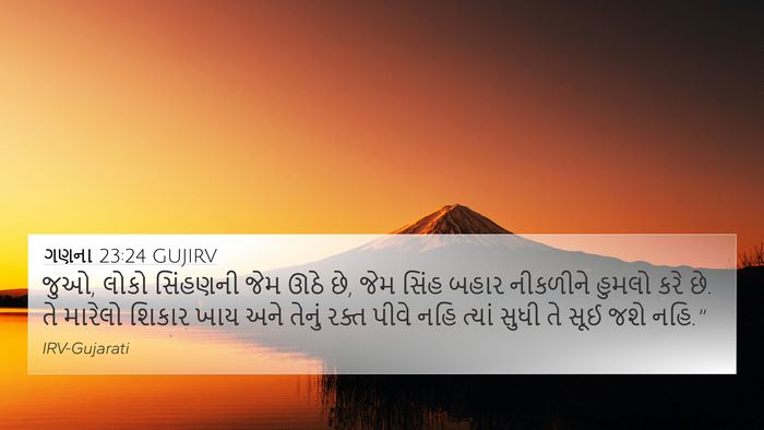 ગણના 23:24 GUJIRV Bible Verse Image