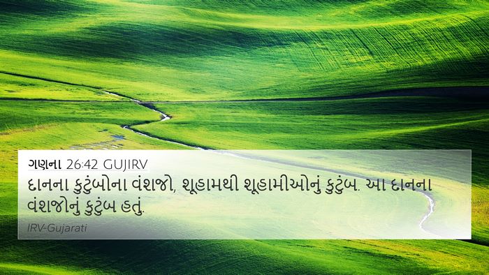 ગણના 26:42 GUJIRV Bible Verse Image