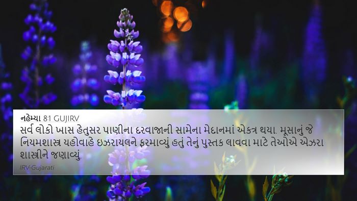 નહેમ્યા 8:1 GUJIRV Bible Verse Image
