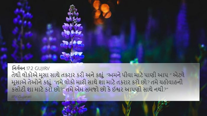 નિર્ગમન 17:2 GUJIRV Bible Verse Image