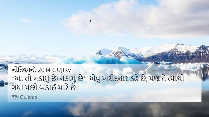 નીતિવચનો 20:14 GUJIRV Bible Verse Image