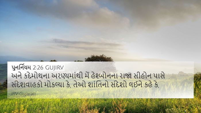 પુનર્નિયમ 2:26 GUJIRV Bible Verse Image
