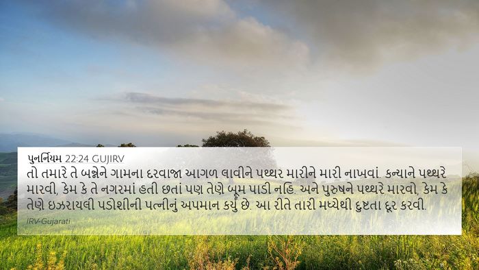પુનર્નિયમ 22:24 GUJIRV Bible Verse Image