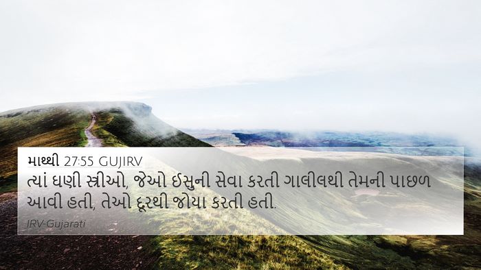 માથ્થી 27:55 GUJIRV Bible Verse Image