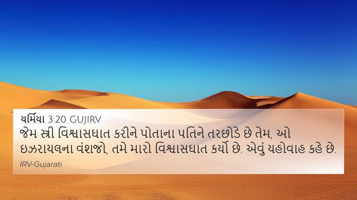 યર્મિયા 3:20 GUJIRV Bible Verse Image