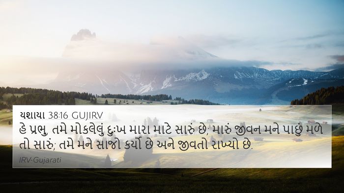 યશાયા 38:16 GUJIRV Bible Verse Image