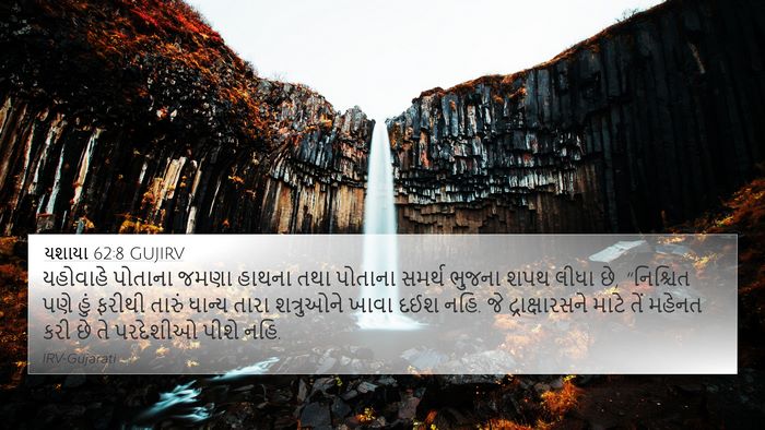 યશાયા 62:8 GUJIRV Bible Verse Image
