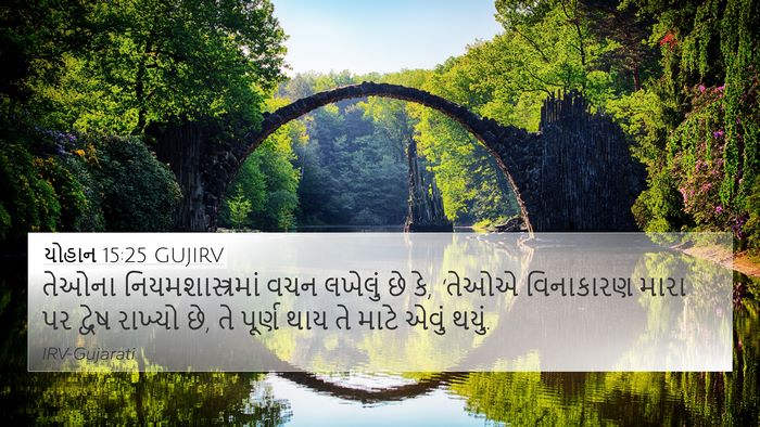 યોહાન 15:25 GUJIRV Bible Verse Image