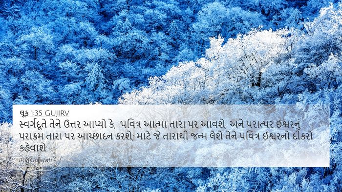 લૂક 1:35 GUJIRV Bible Verse Image