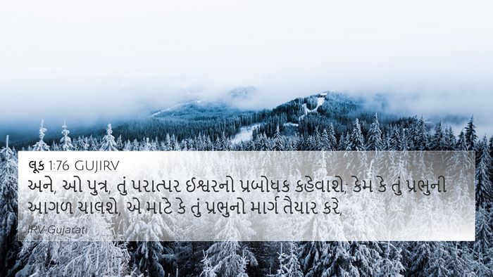 લૂક 1:76 GUJIRV Bible Verse Image