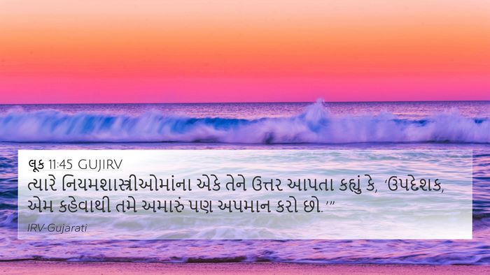 લૂક 11:45 GUJIRV Bible Verse Image