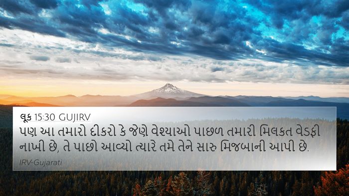 લૂક 15:30 GUJIRV Bible Verse Image
