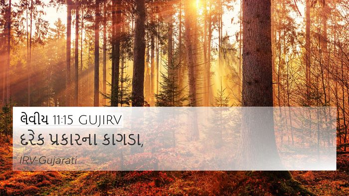 લેવીય 11:15 GUJIRV Bible Verse Image