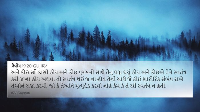 લેવીય 19:20 GUJIRV Bible Verse Image