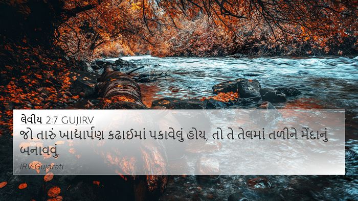 લેવીય 2:7 GUJIRV 4K Wallpaper - જો તારું - 4K Wallpaper Bible Verse