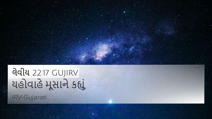 લેવીય 22:17 GUJIRV 4K Wallpaper - યહોવાહે મૂસાને - 4K Wallpaper Bible Verse