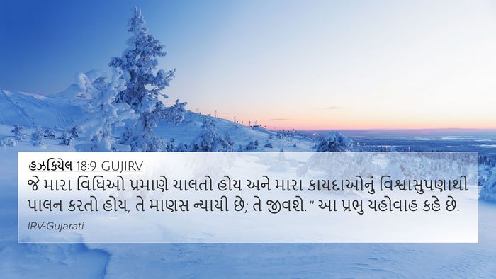 હઝકિયેલ 18:9 GUJIRV Bible Verse Image