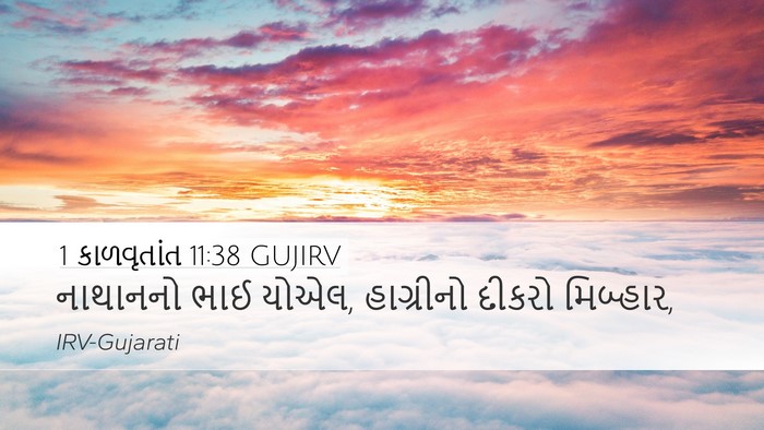 1 કાળવૃતાંત 11:38 GUJIRV Bible Verse Image