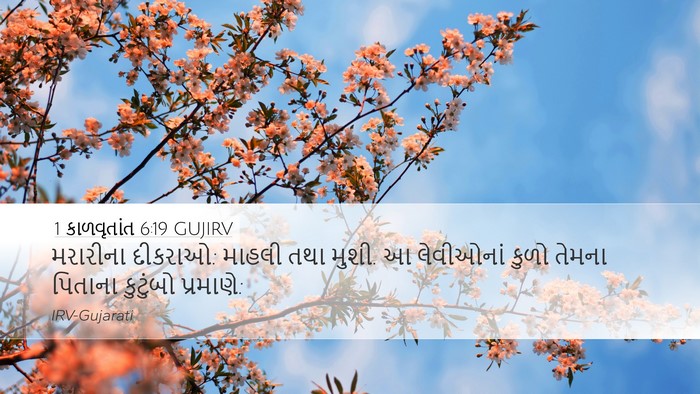 1 કાળવૃતાંત 6:19 GUJIRV Bible Verse Image