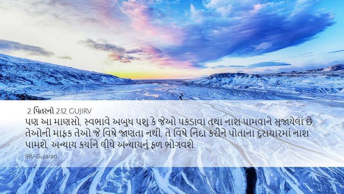 2 પિતરનો 2:12 GUJIRV Bible Verse Image