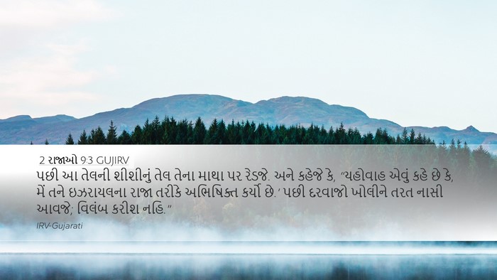 2 રાજાઓ 9:3 GUJIRV Bible Verse Image