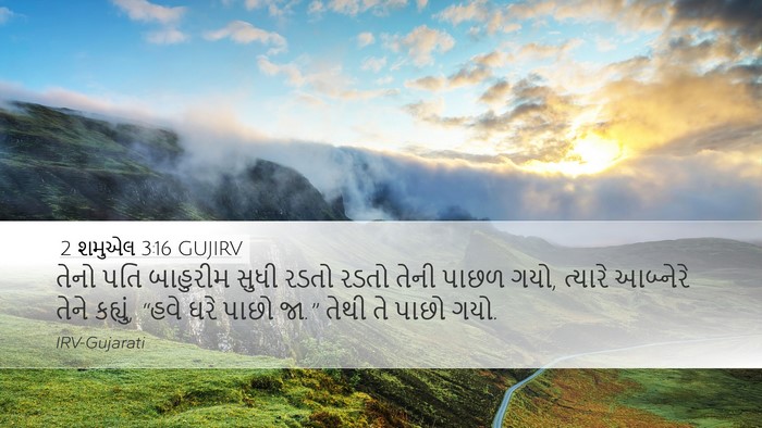 2 શમુએલ 3:16 GUJIRV Bible Verse Image