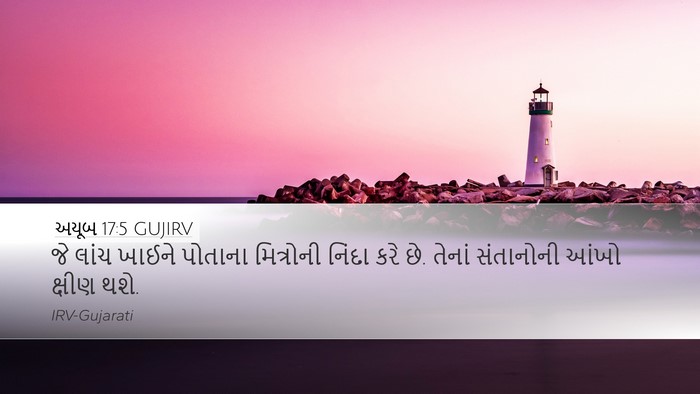 અયૂબ 17:5 GUJIRV Bible Verse Image