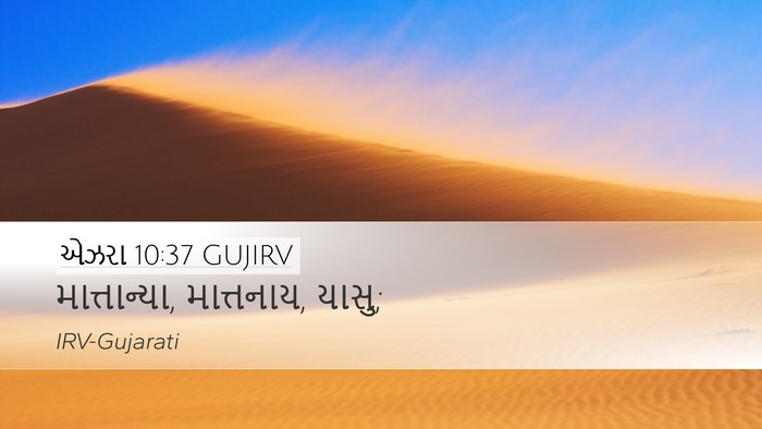 એઝરા 10:37 GUJIRV Desktop Wallpaper - માત્તાન્યા, - Desktop Bible Verse Wallpaper