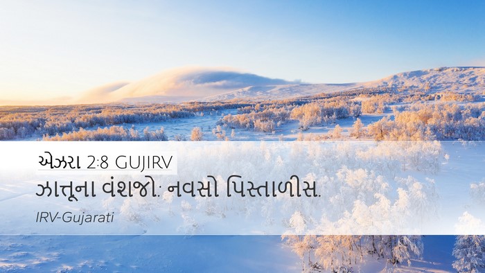 એઝરા 2:8 GUJIRV Bible Verse Image