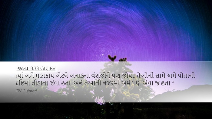 ગણના 13:33 GUJIRV Bible Verse Image