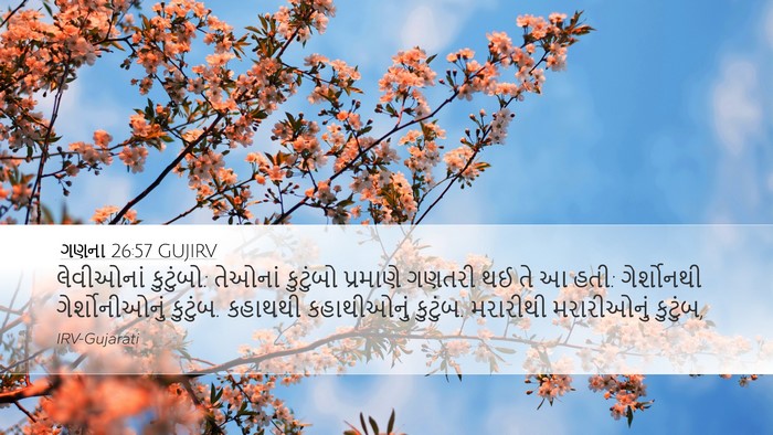 ગણના 26:57 GUJIRV Bible Verse Image