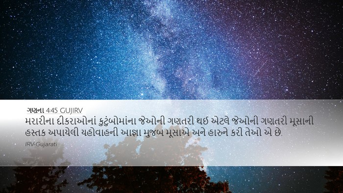 ગણના 4:45 GUJIRV Bible Verse Image