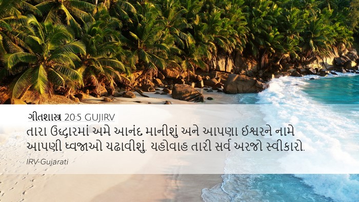 ગીતશાસ્ત્ર 20:5 GUJIRV Bible Verse Image
