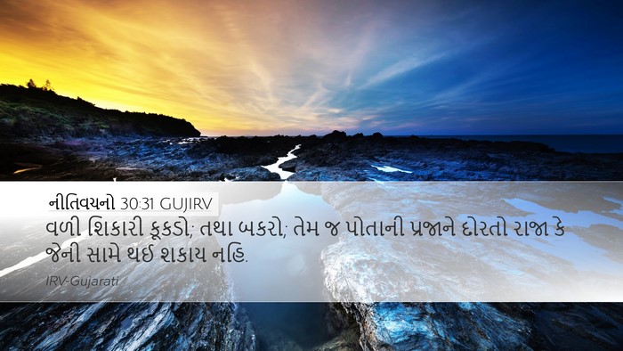 નીતિવચનો 30:31 GUJIRV Bible Verse Image