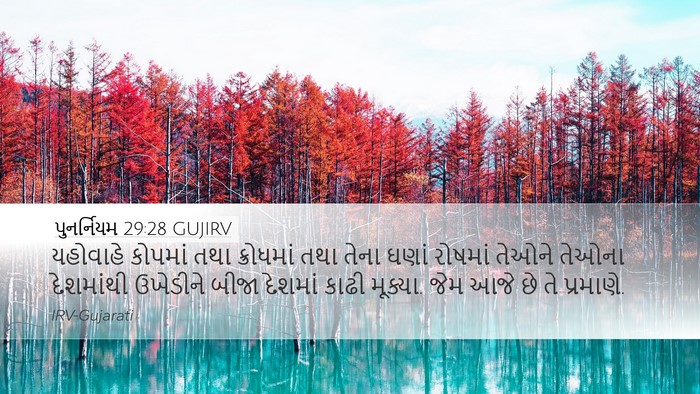 પુનર્નિયમ 29:28 GUJIRV Bible Verse Image