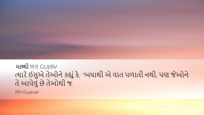 માથ્થી 19:11 GUJIRV Bible Verse Image