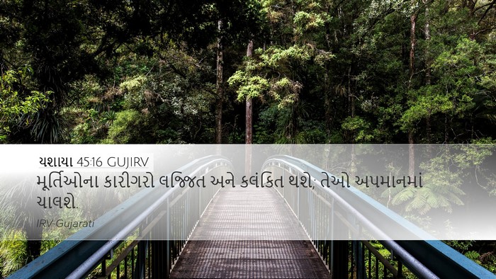 યશાયા 45:16 GUJIRV Bible Verse Image