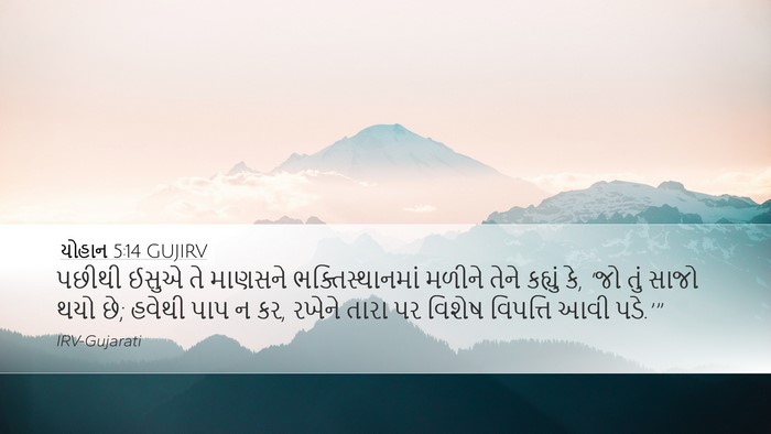 યોહાન 5:14 GUJIRV Bible Verse Image